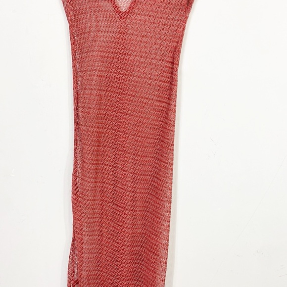 ViX Kimmy Long Coverup Paula Hermanny Dress Open Knit - Picture 7 of 14